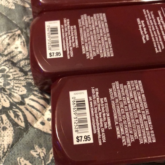 NWT Bath & Body Works Autumn Drive Gel Soap x 3 - Picture 4 of 4